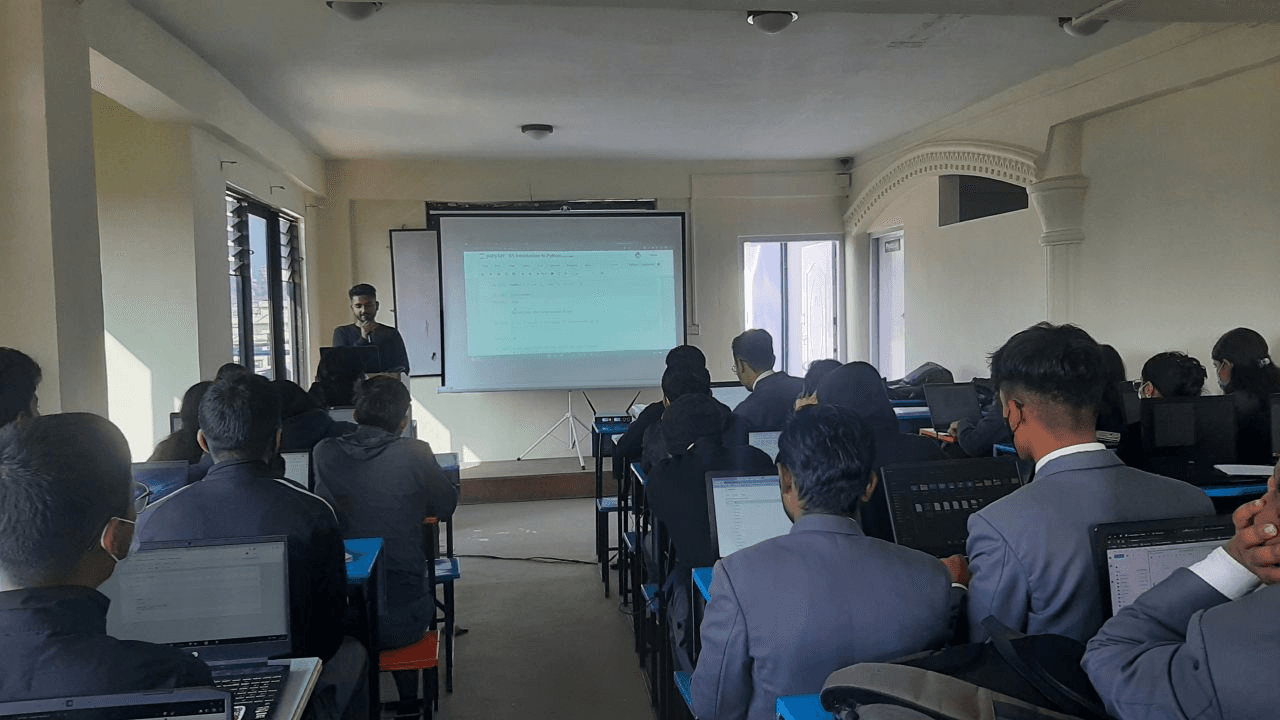 Python Bootcamp delivered for Kathmandu Bernhardt College